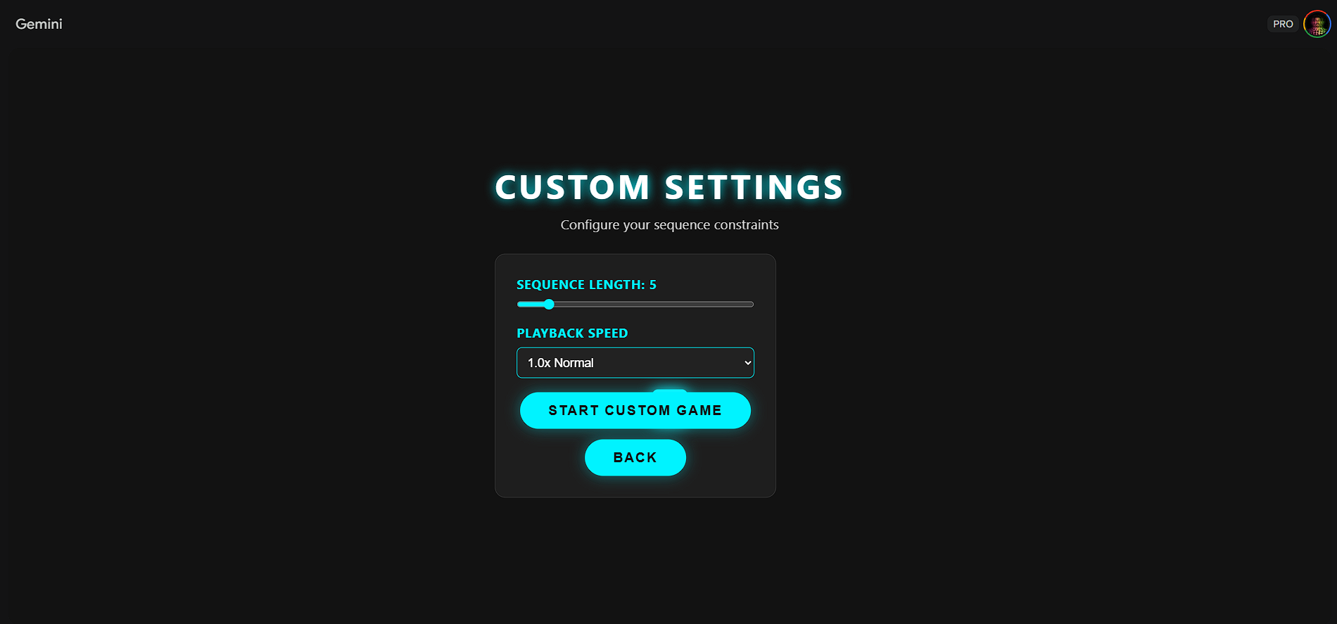 Future Sight Custom Game